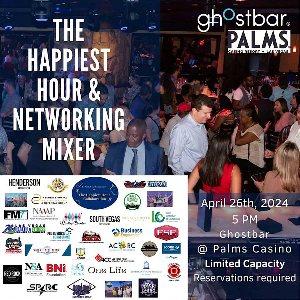 the happiest hour and networking mixer