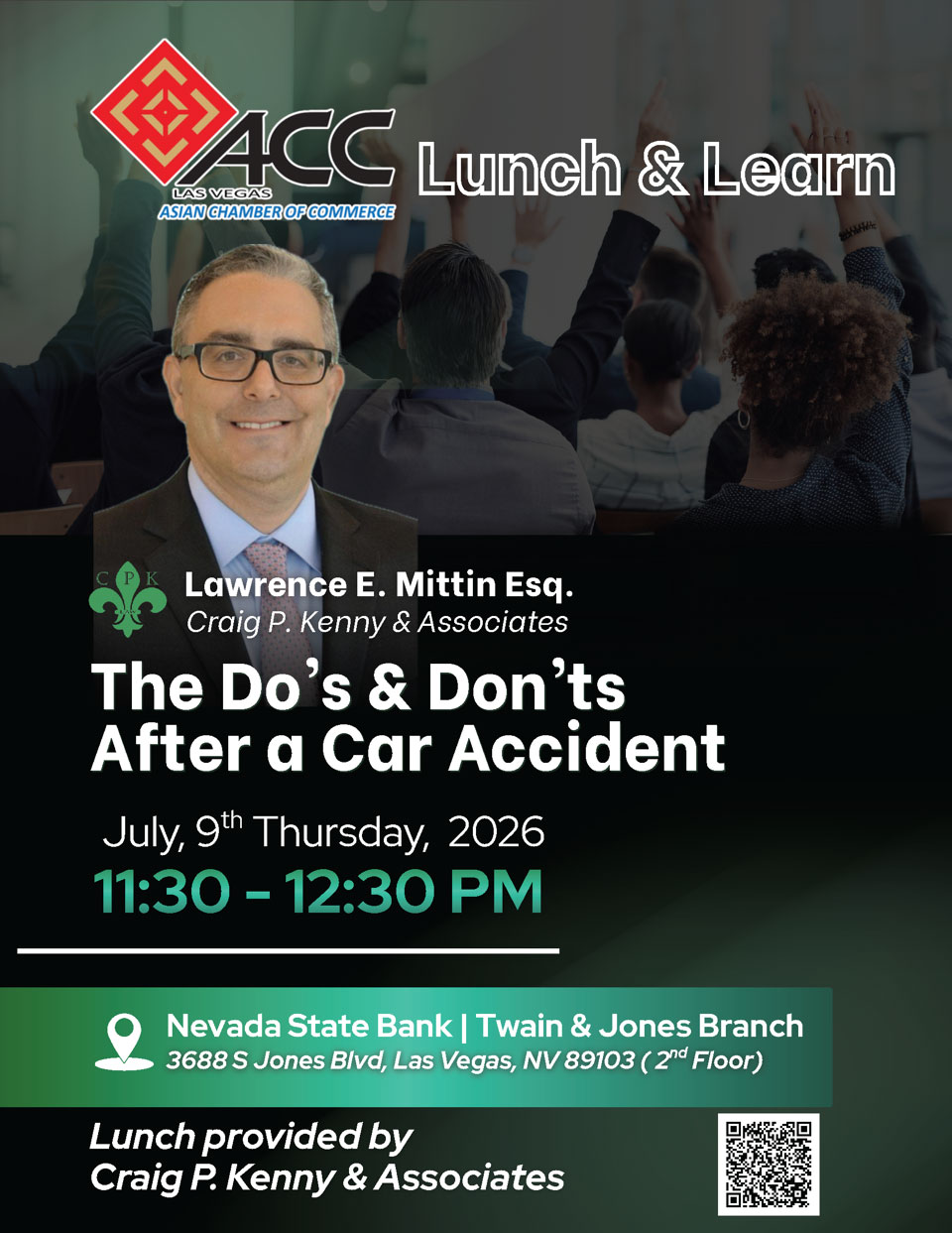 Lunch and Learn Hosted by Craig P. Kenny Associates